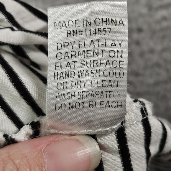 THML Anthropologie Maxi Dress Size S Striped Embroidered‎ Racerback Boho Beachy - Picture 7 of 13